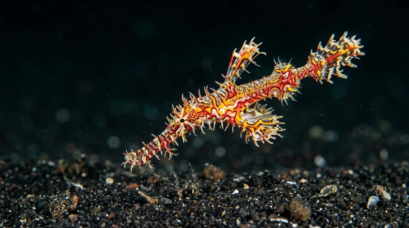 Illustration : Bali — Amed et le Muck Diving : La Macro en Volcanique
