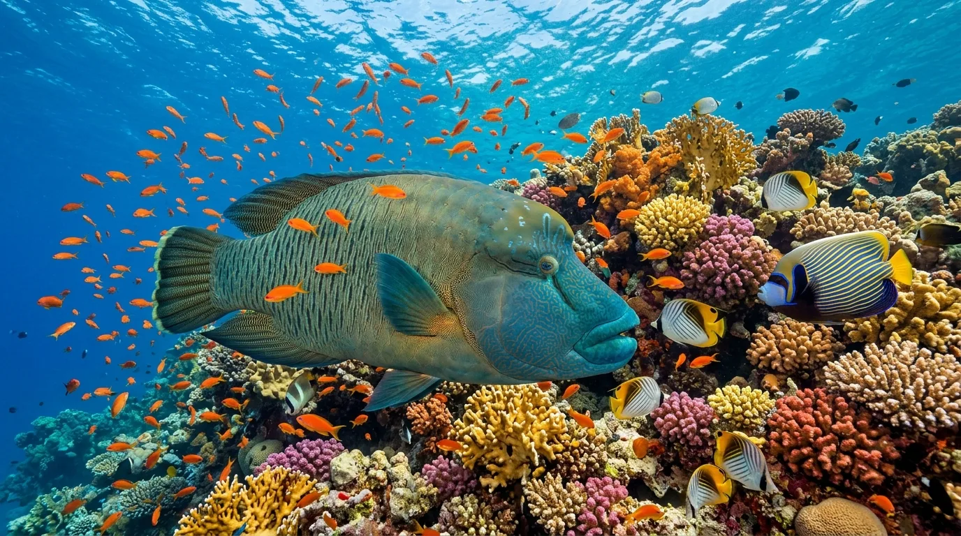 Illustration : Égypte — La Faune Marine de la Mer Rouge : Un Guide d'Observation